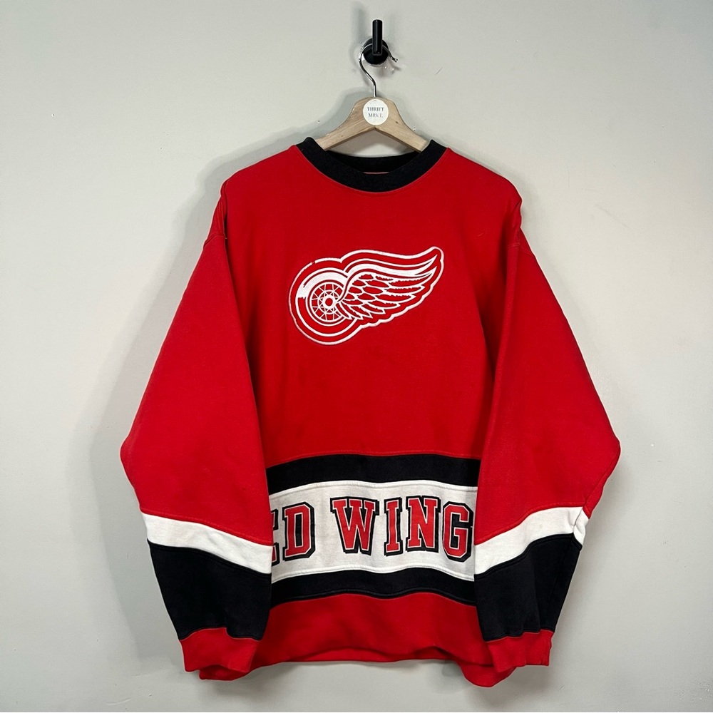 Vintage Distressed Detroit Red Wings Sweater